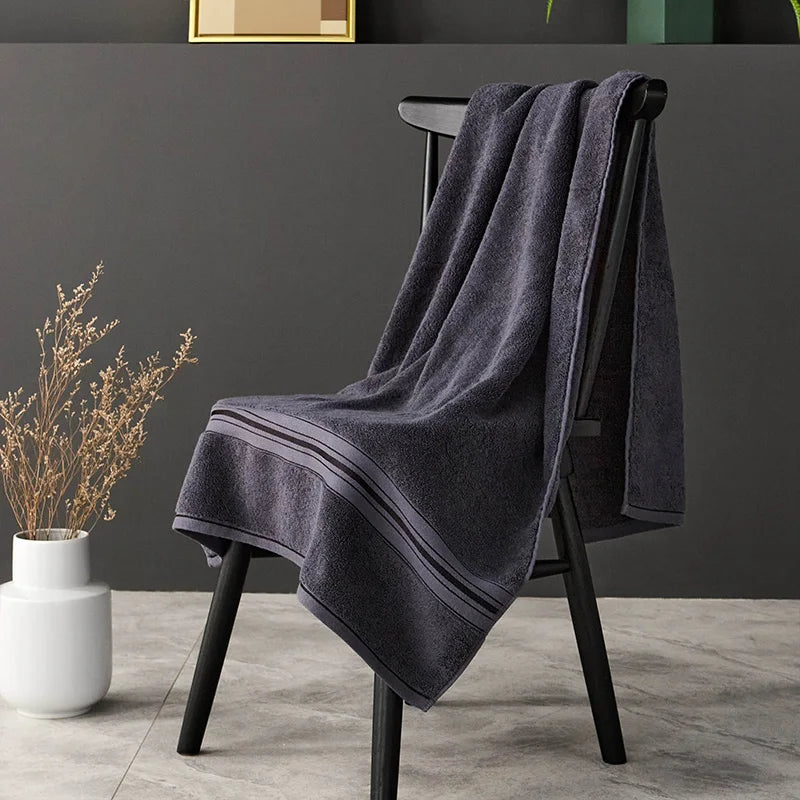 Egyptian Cotton Stripe Towel Set