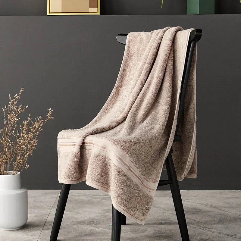 Egyptian Cotton Stripe Towel Set