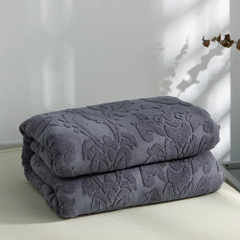 Jacquard Cotton Towel Blanket