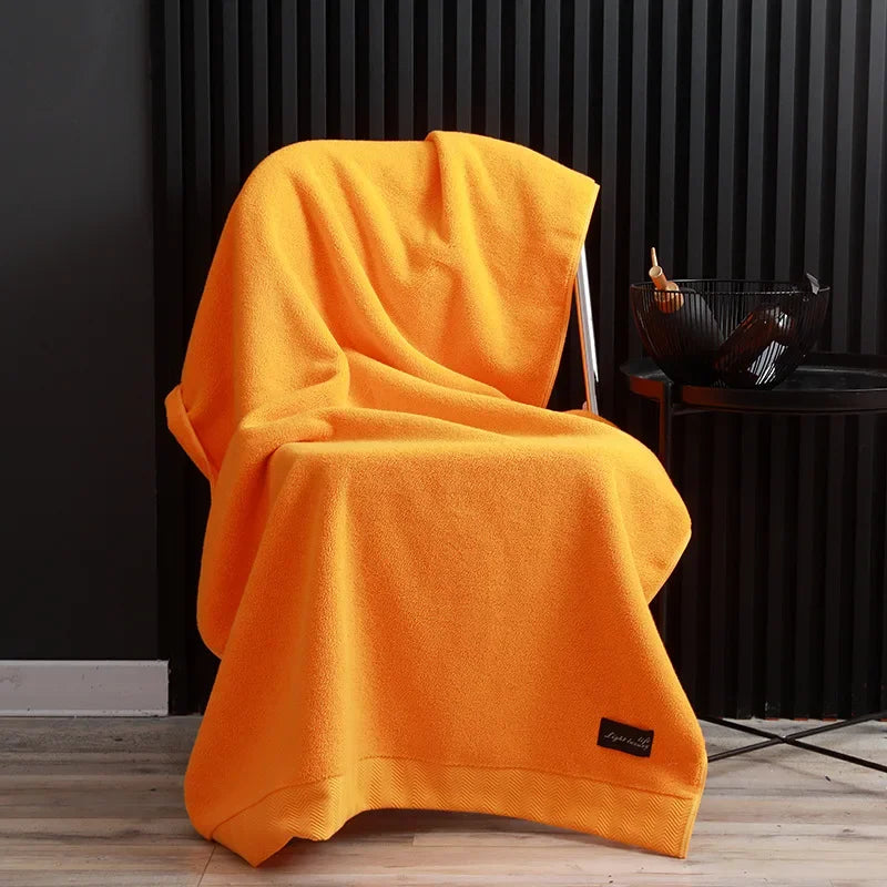 Striped Egyptian Cotton Bath Towel