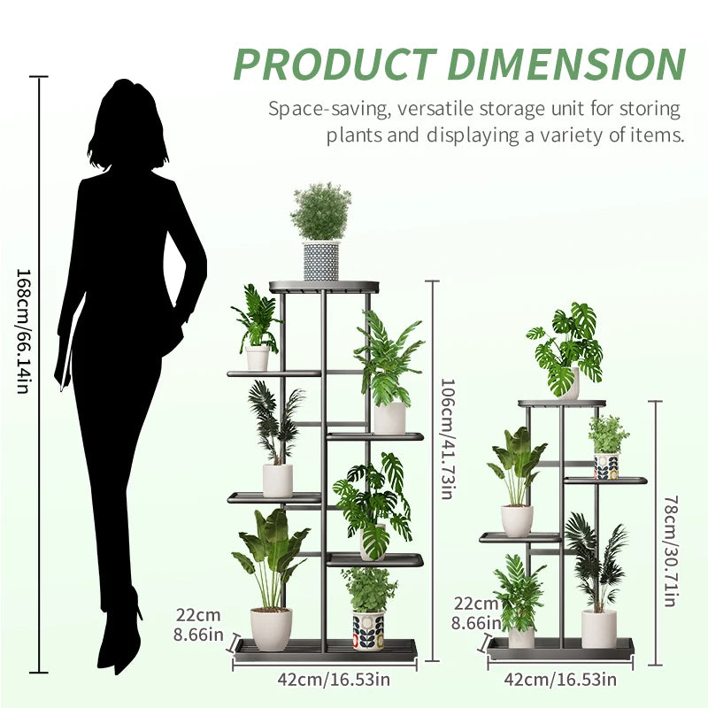 4/5/6 Layer Iron Plant Stand