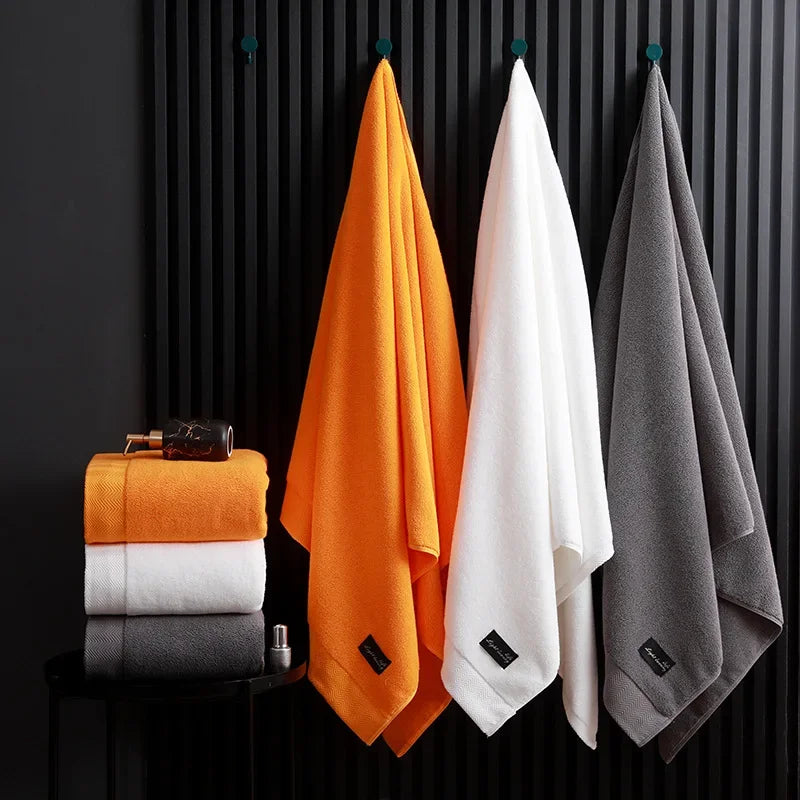 Striped Egyptian Cotton Bath Towel