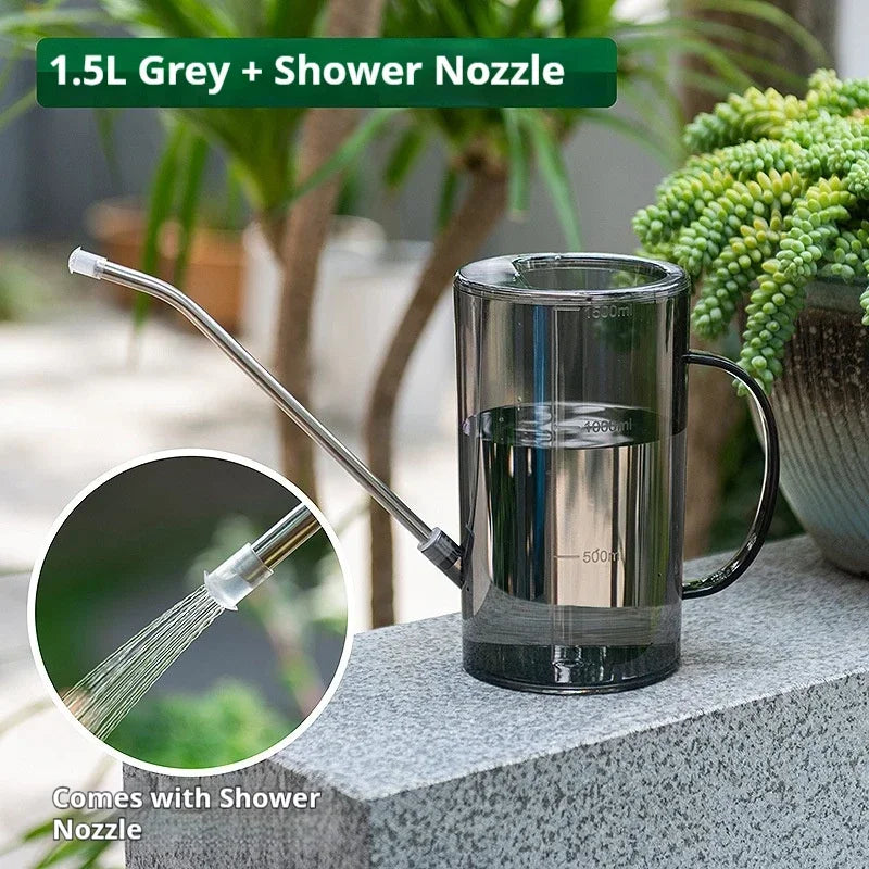 1.5L Transparent Nordic Watering Can