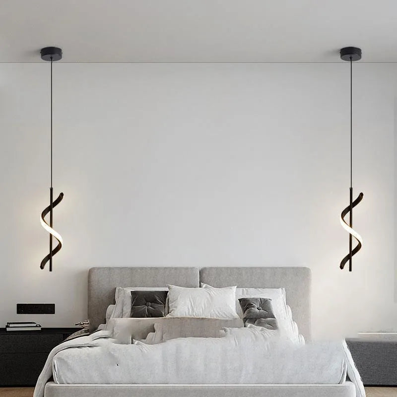 Bedside Rotating Chandelier