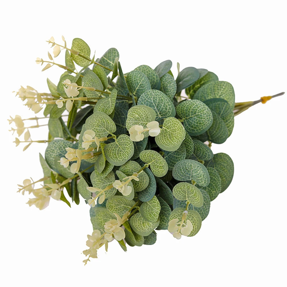 Silk Eucalyptus Leaf Set