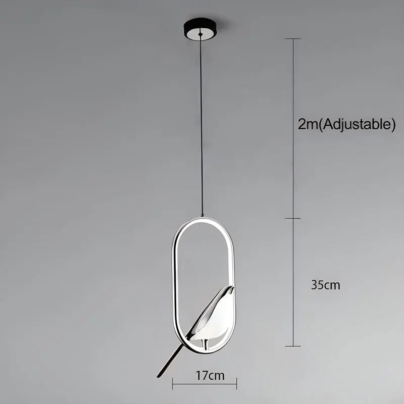 Nordic Bird Pendant Light