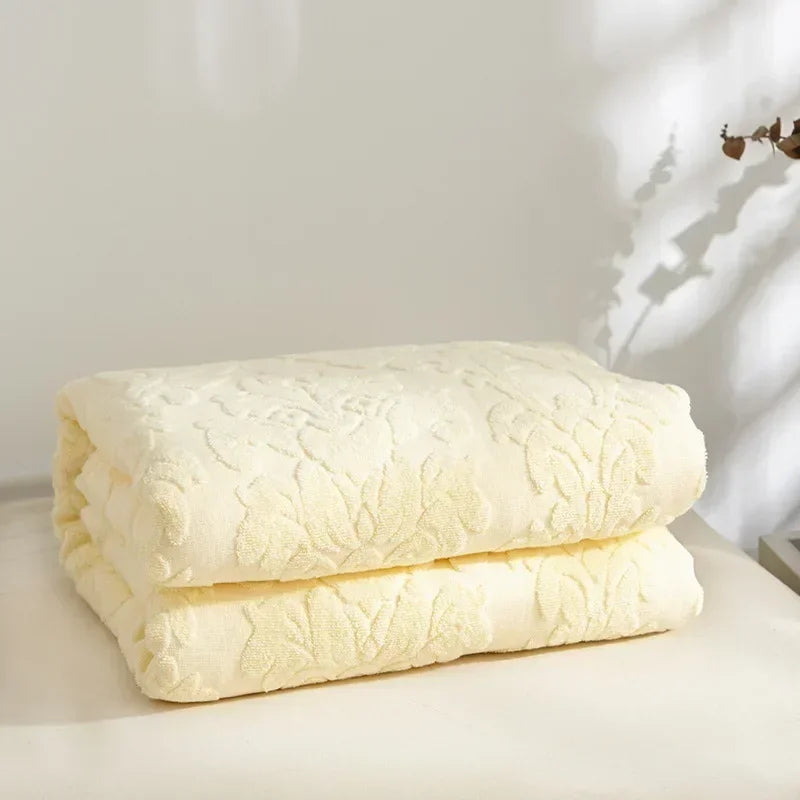 Jacquard Cotton Towel Blanket