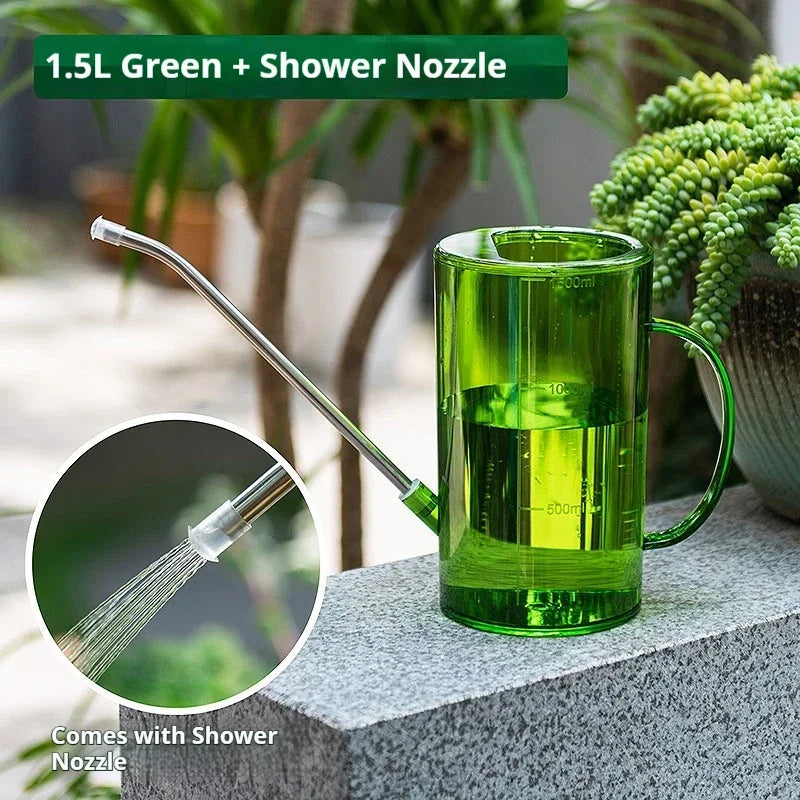 1.5L Transparent Nordic Watering Can