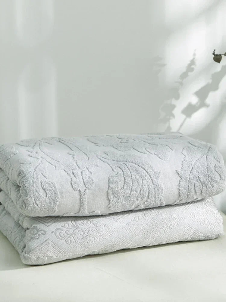 Jacquard Cotton Towel Blanket