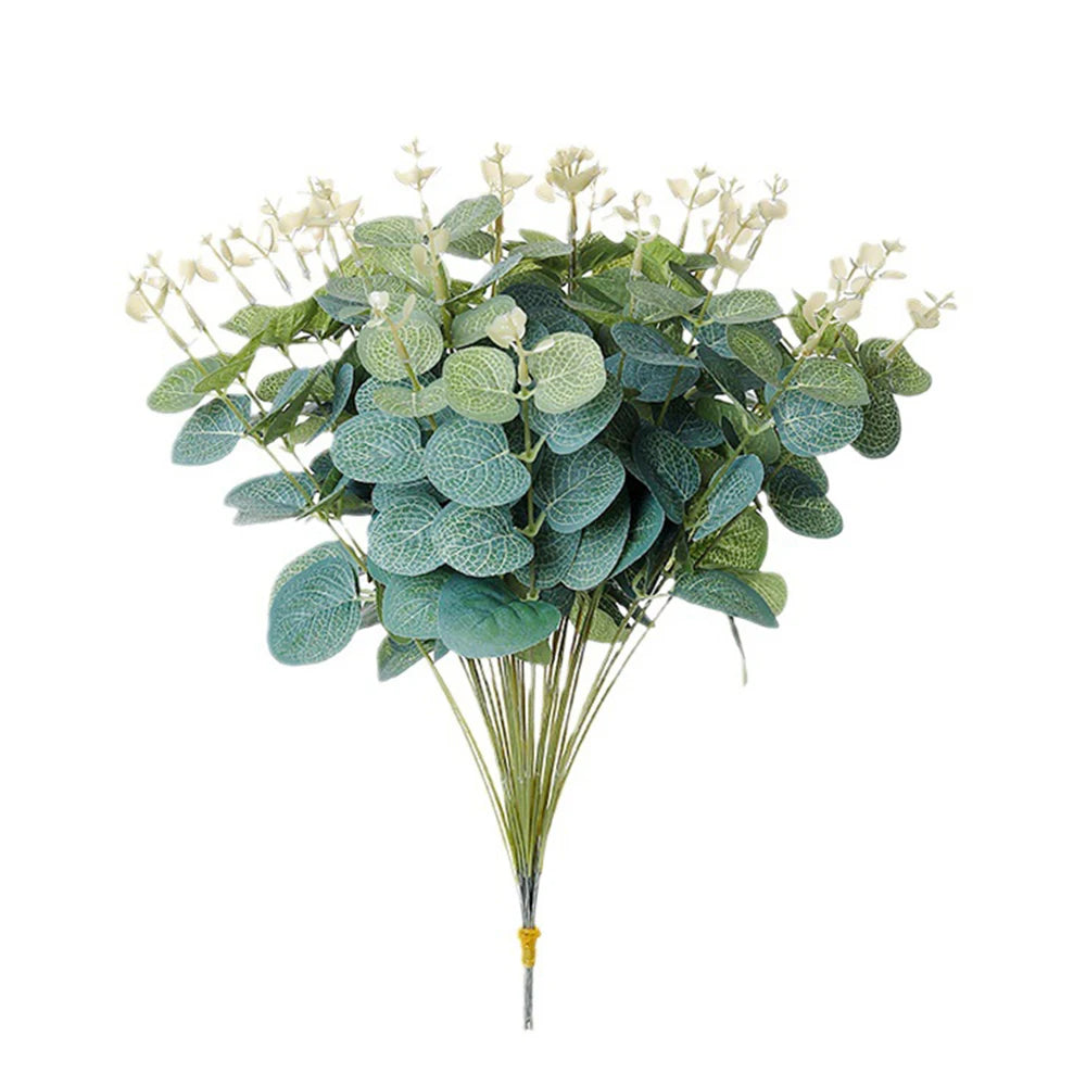 Silk Eucalyptus Leaf Set