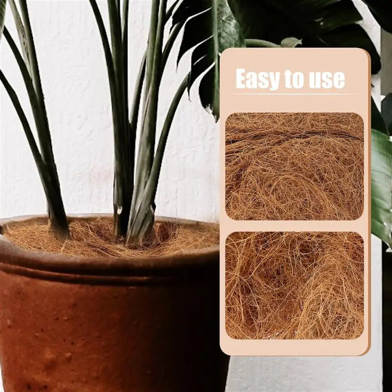 Coconut Fiber Pot Mulch Cover
