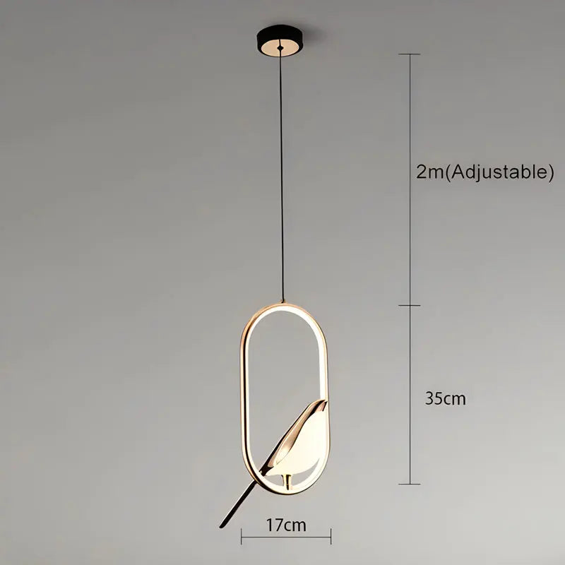 Nordic Bird Pendant Light