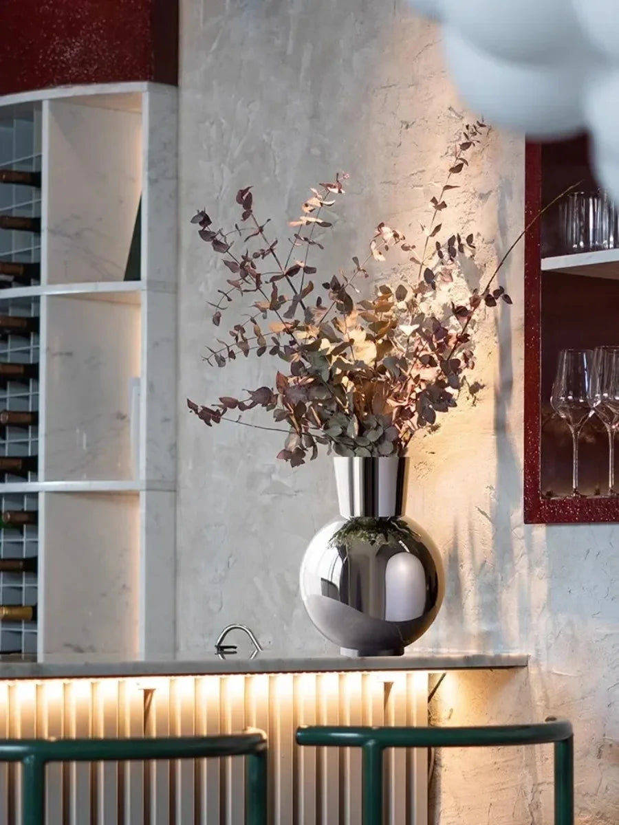 Nordic Stainless Steel Table Vase
