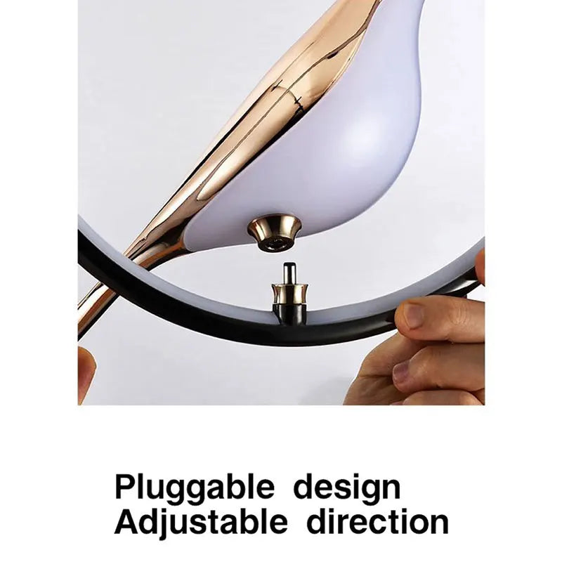 Nordic Bird Pendant Light