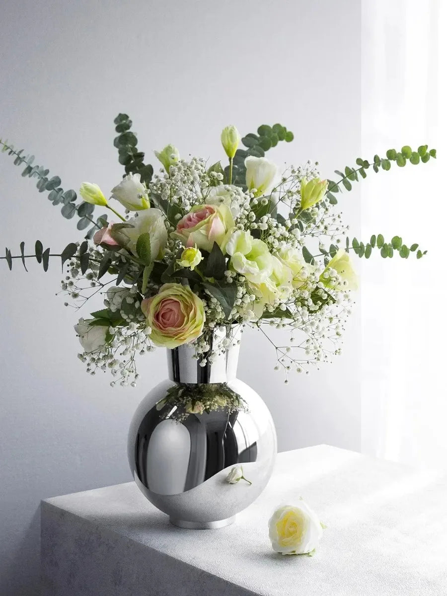 Nordic Stainless Steel Table Vase