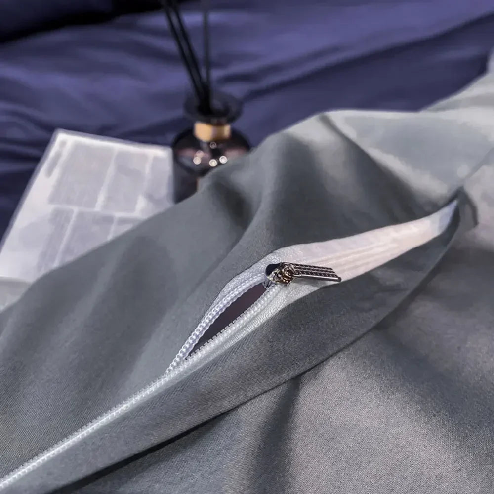 Solid Color Egyptian Cotton Bedding Sets