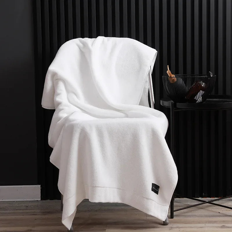 Striped Egyptian Cotton Bath Towel