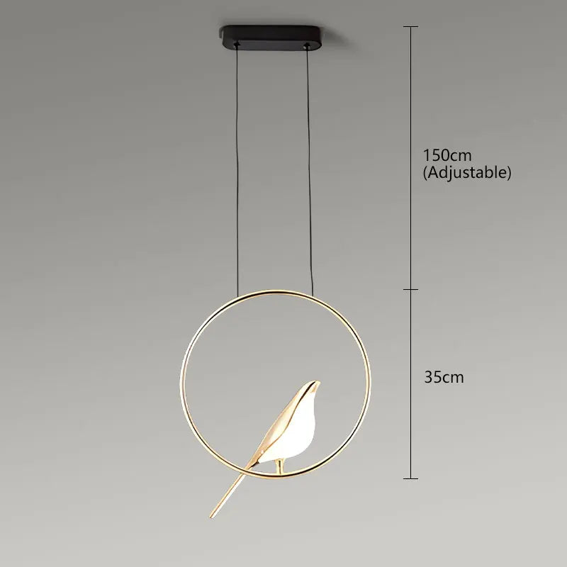 Nordic Bird Pendant Light