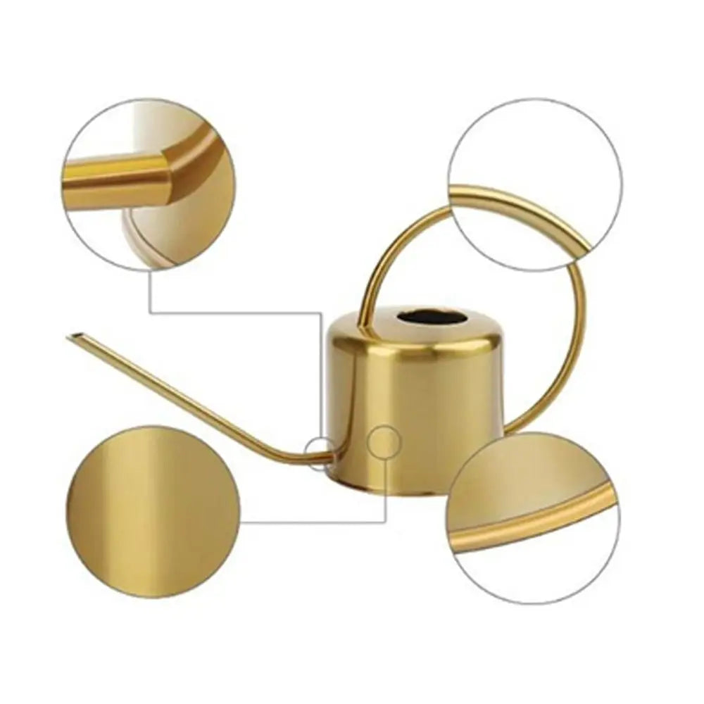 1.3L Stainless Steel Watering Can