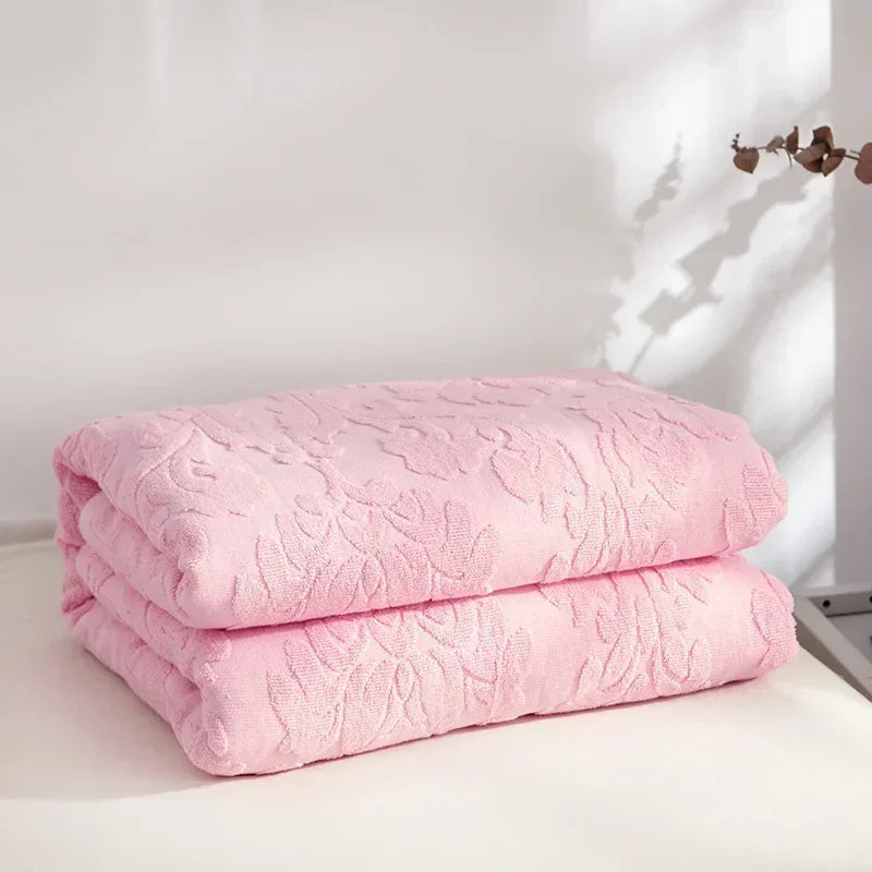 Jacquard Cotton Towel Blanket