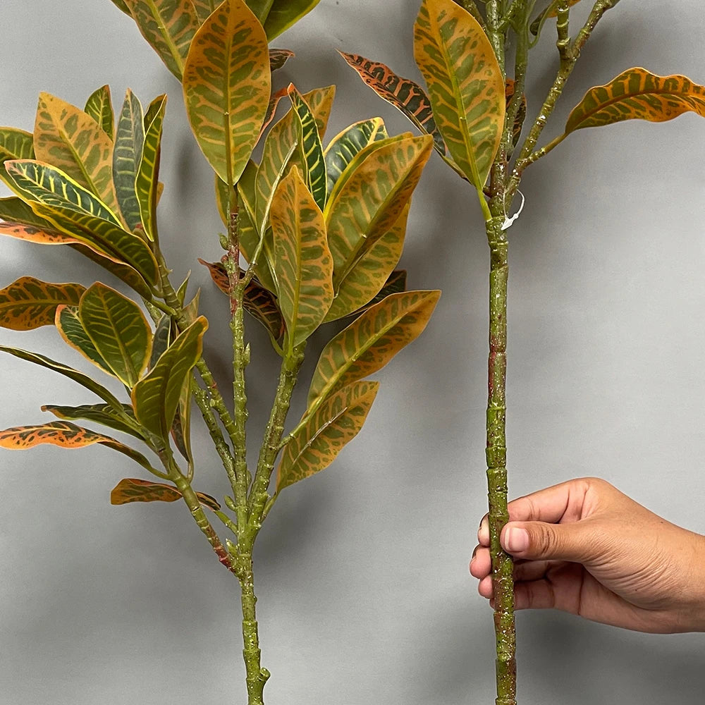Artificial Tropical Magnolia Leaf Branch