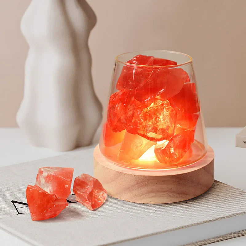 Himalayan Salt Lamp & Oil Diffuser