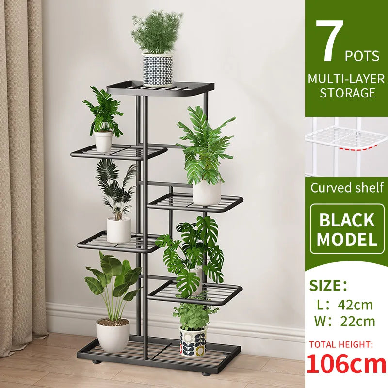 4/5/6 Layer Iron Plant Stand