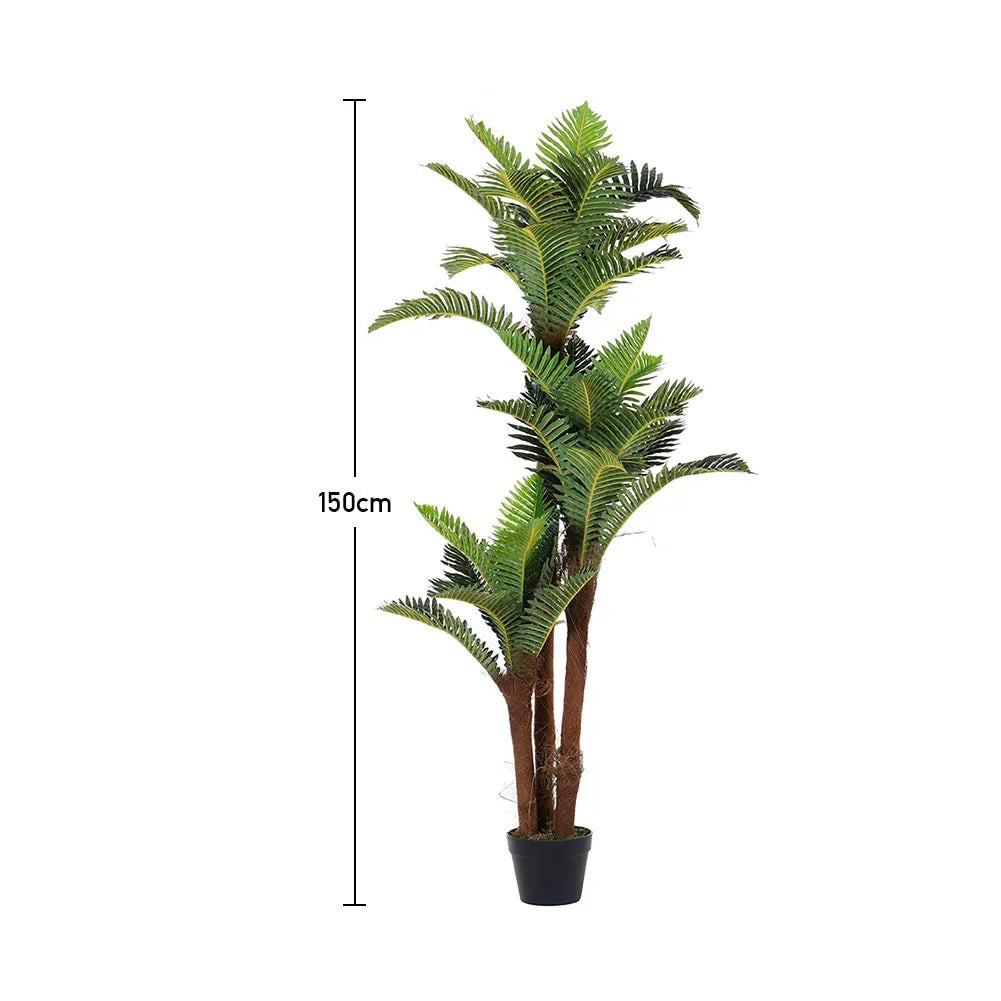 Short Artificial Palm Tree in Pot
