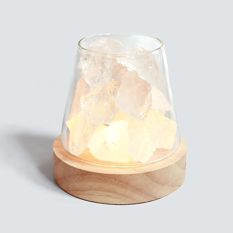 Himalayan Salt Lamp & Oil Diffuser