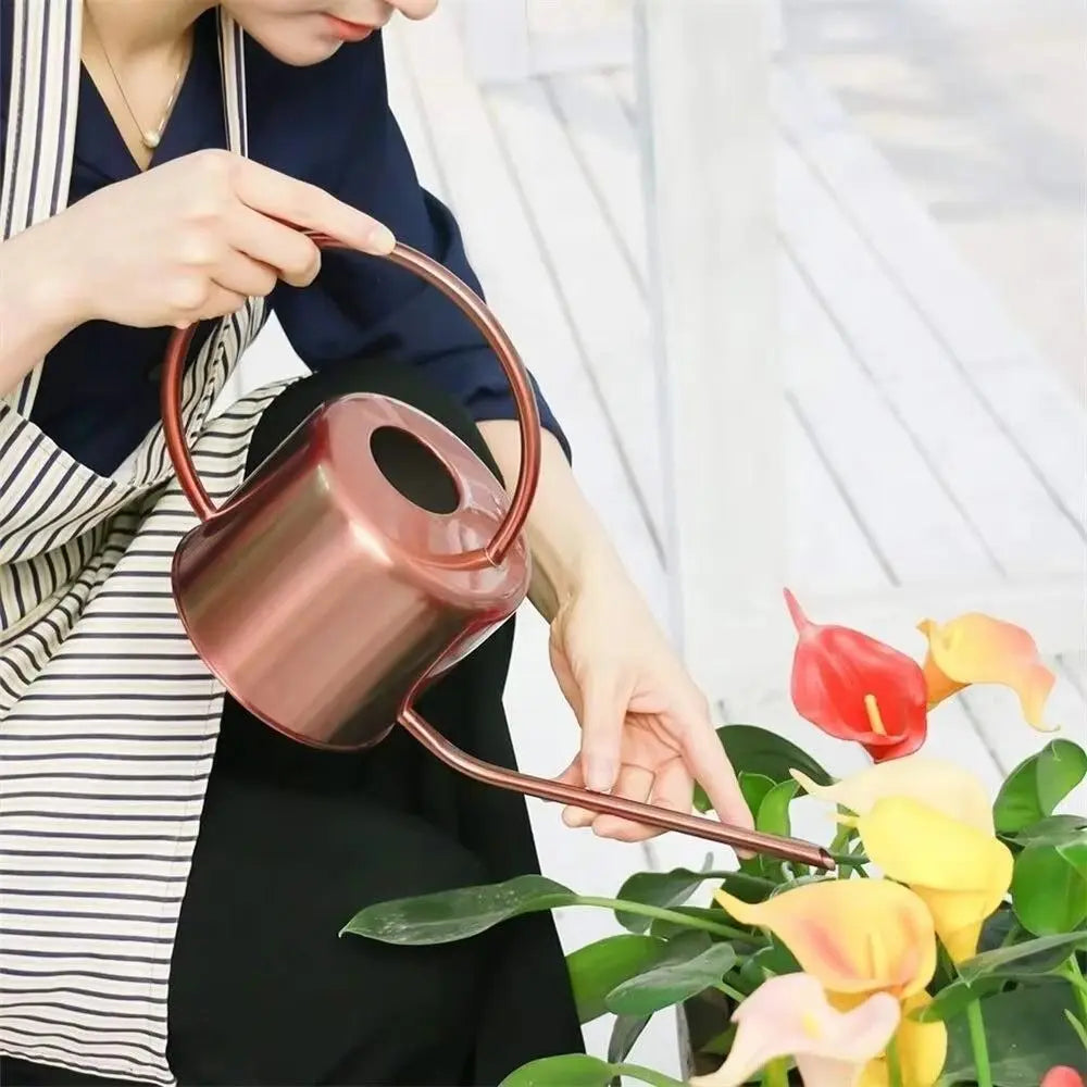 1.3L Stainless Steel Watering Can