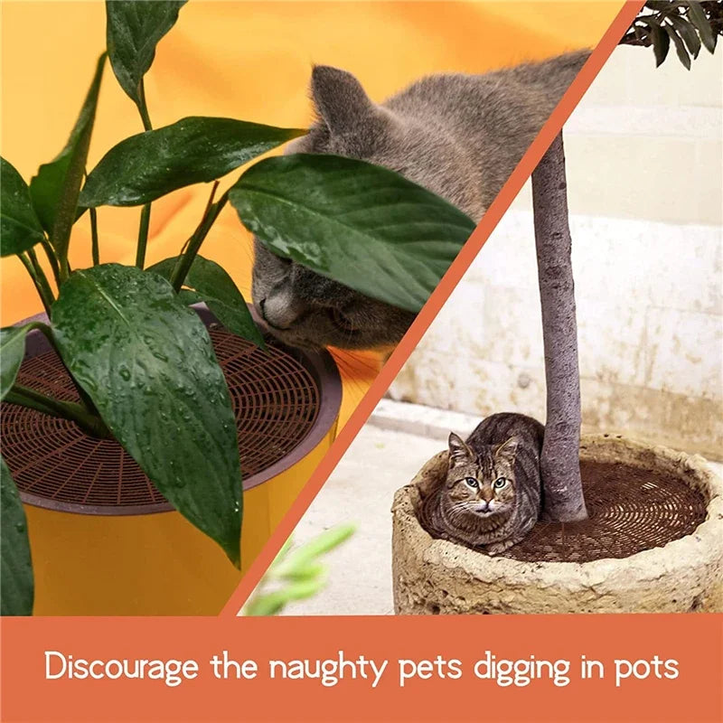 Plastic Soil Guard Cover for Pots