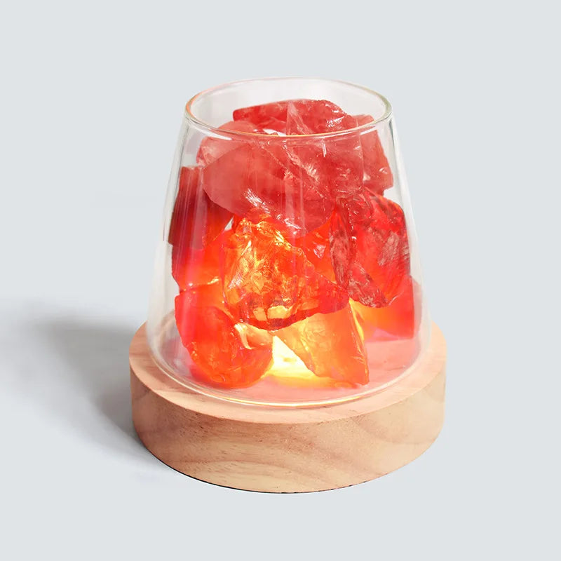 Himalayan Salt Lamp & Oil Diffuser