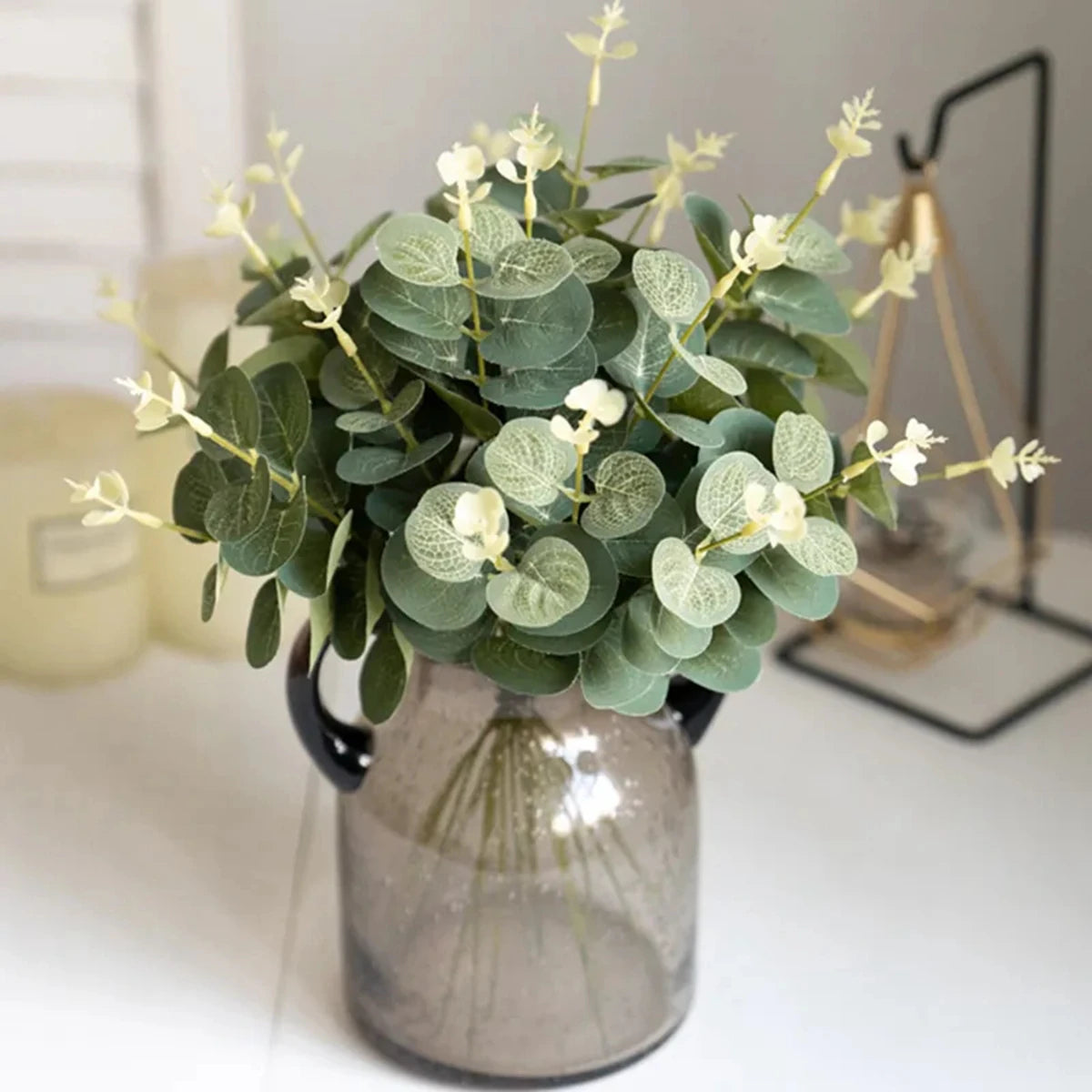 Silk Eucalyptus Leaf Set