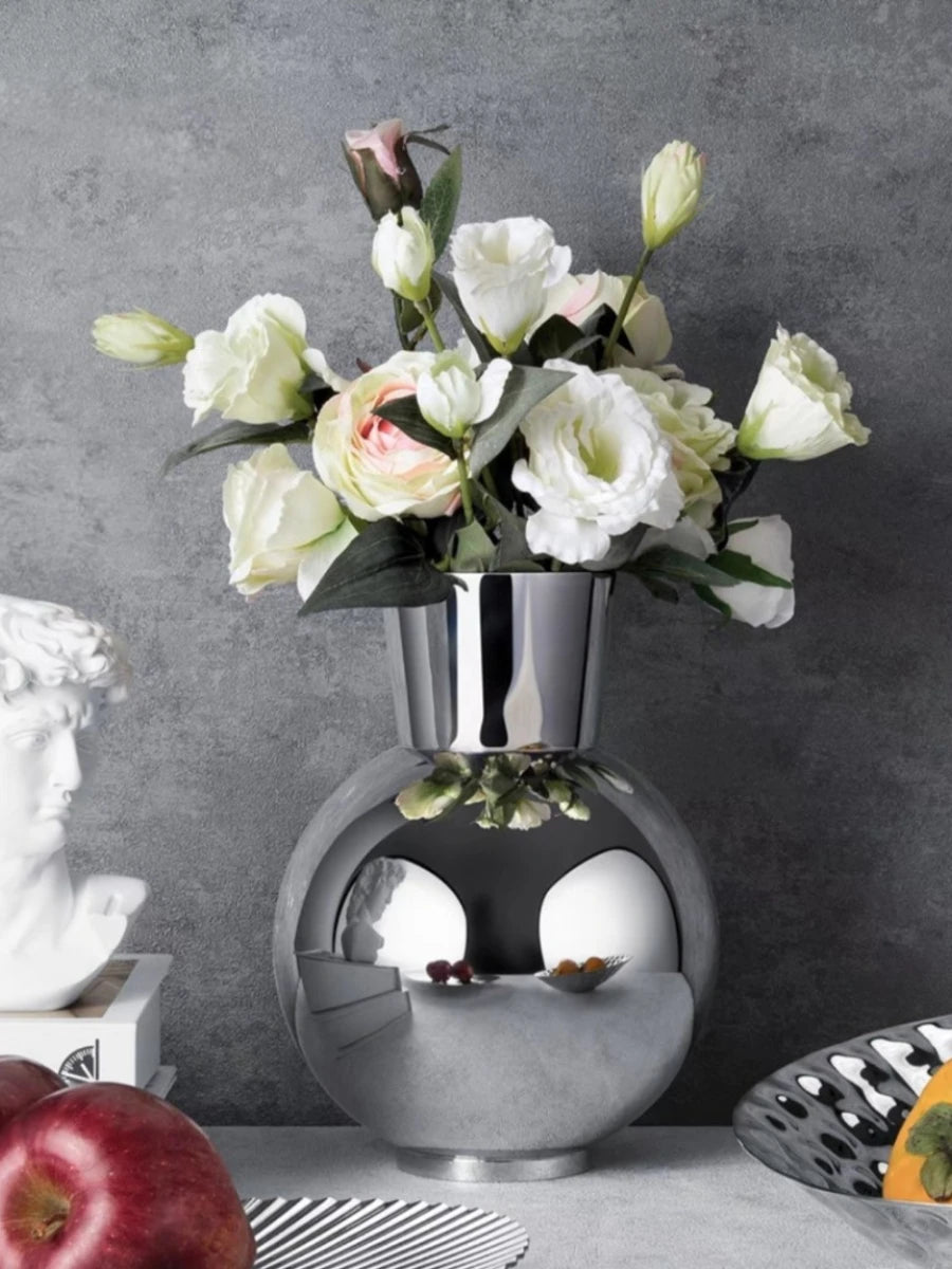 Nordic Stainless Steel Table Vase