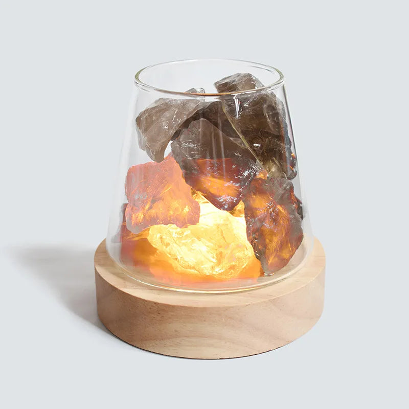 Himalayan Salt Lamp & Oil Diffuser