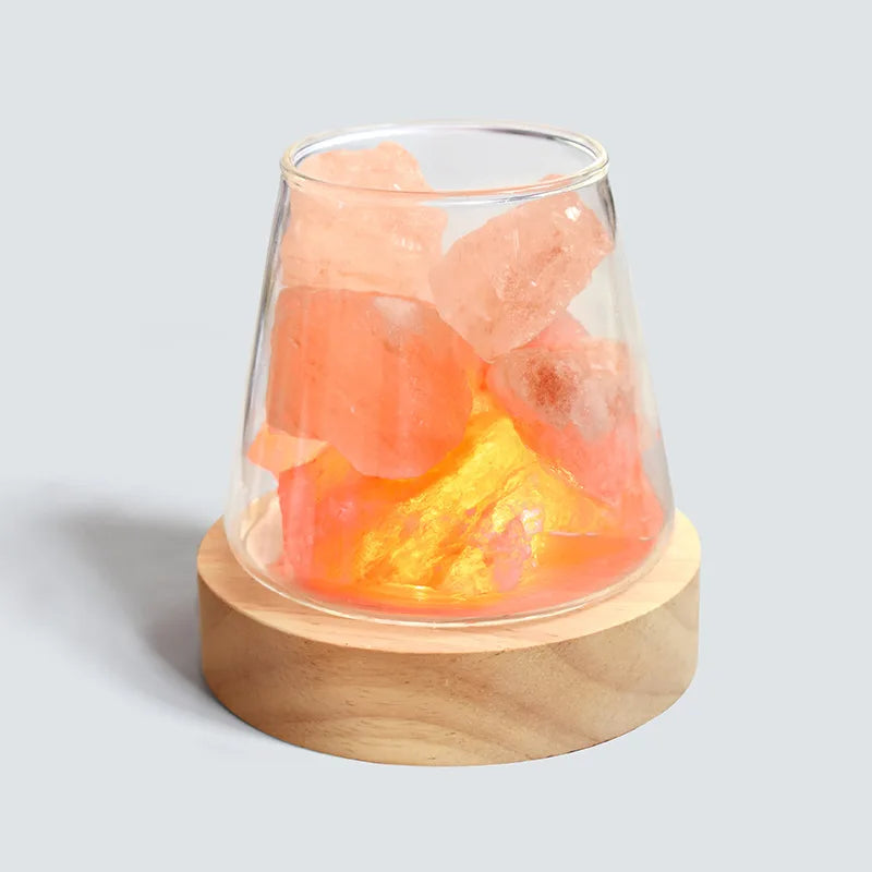 Himalayan Salt Lamp & Oil Diffuser