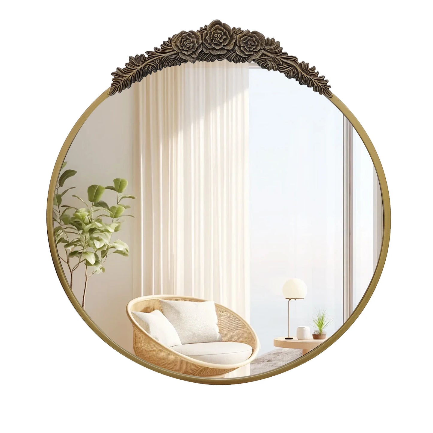 Vintage Baroque Wall Mirror