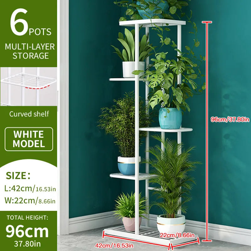 4/5/6 Layer Iron Plant Stand