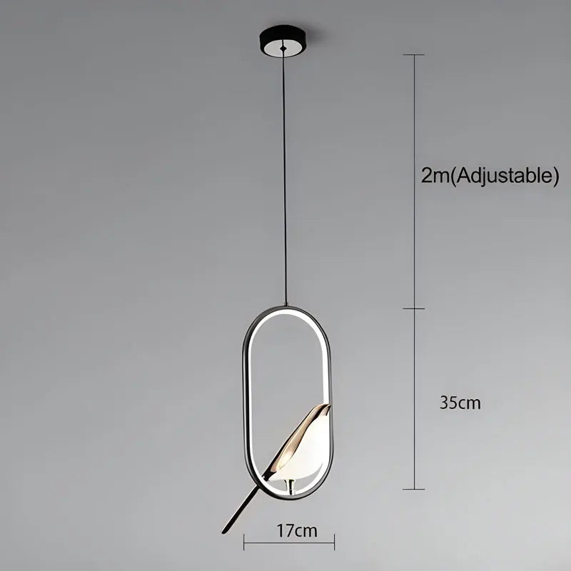 Nordic Bird Pendant Light