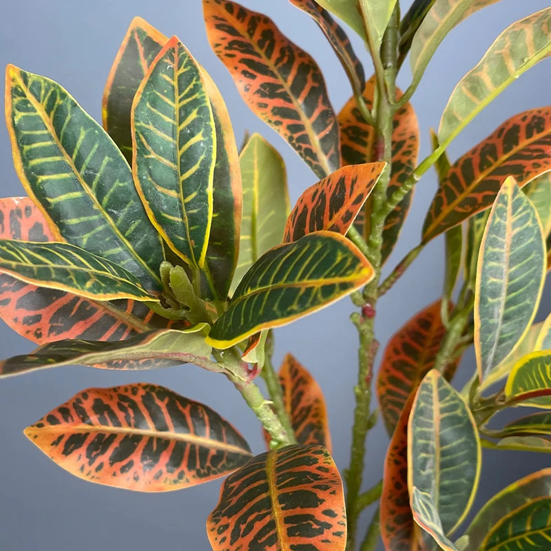 Artificial Tropical Magnolia Leaf Branch