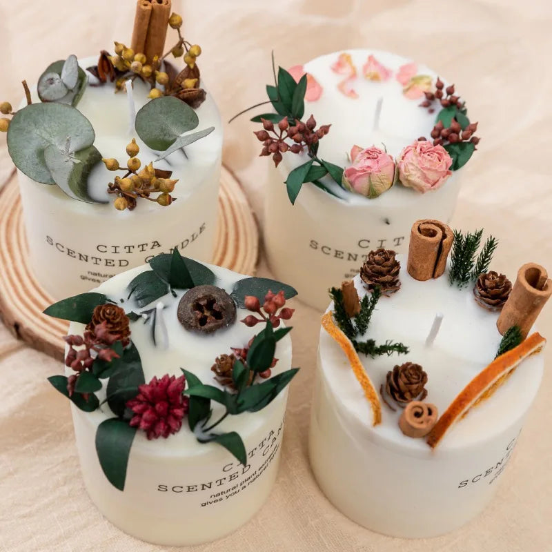 Handmade Romantic Candles