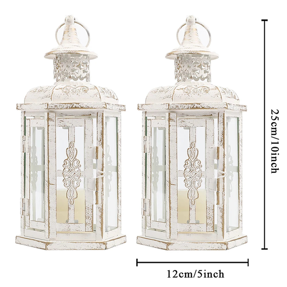 Vintage Nordic Candle Lantern