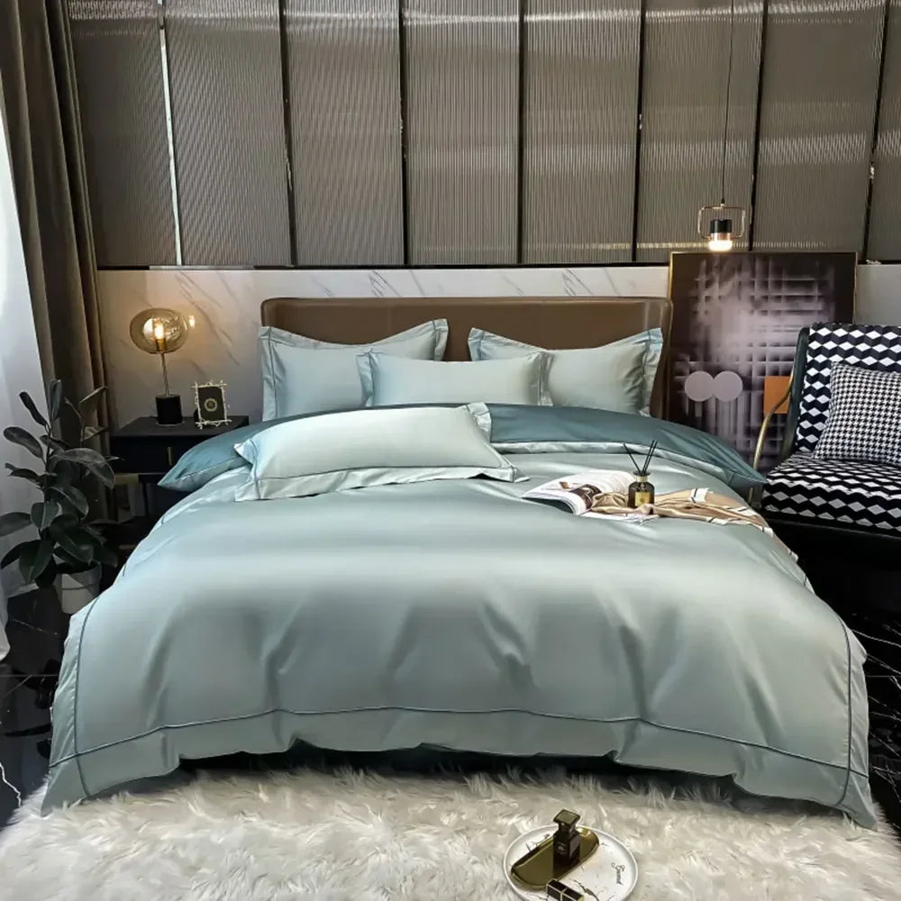 Solid Color Egyptian Cotton Bedding Sets