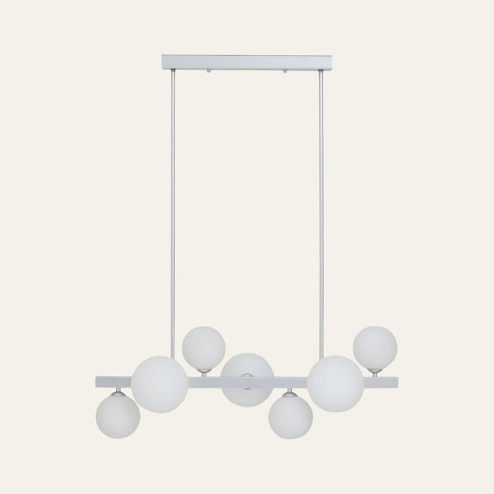 Abira 7 Light Chrome Pendant Lamp