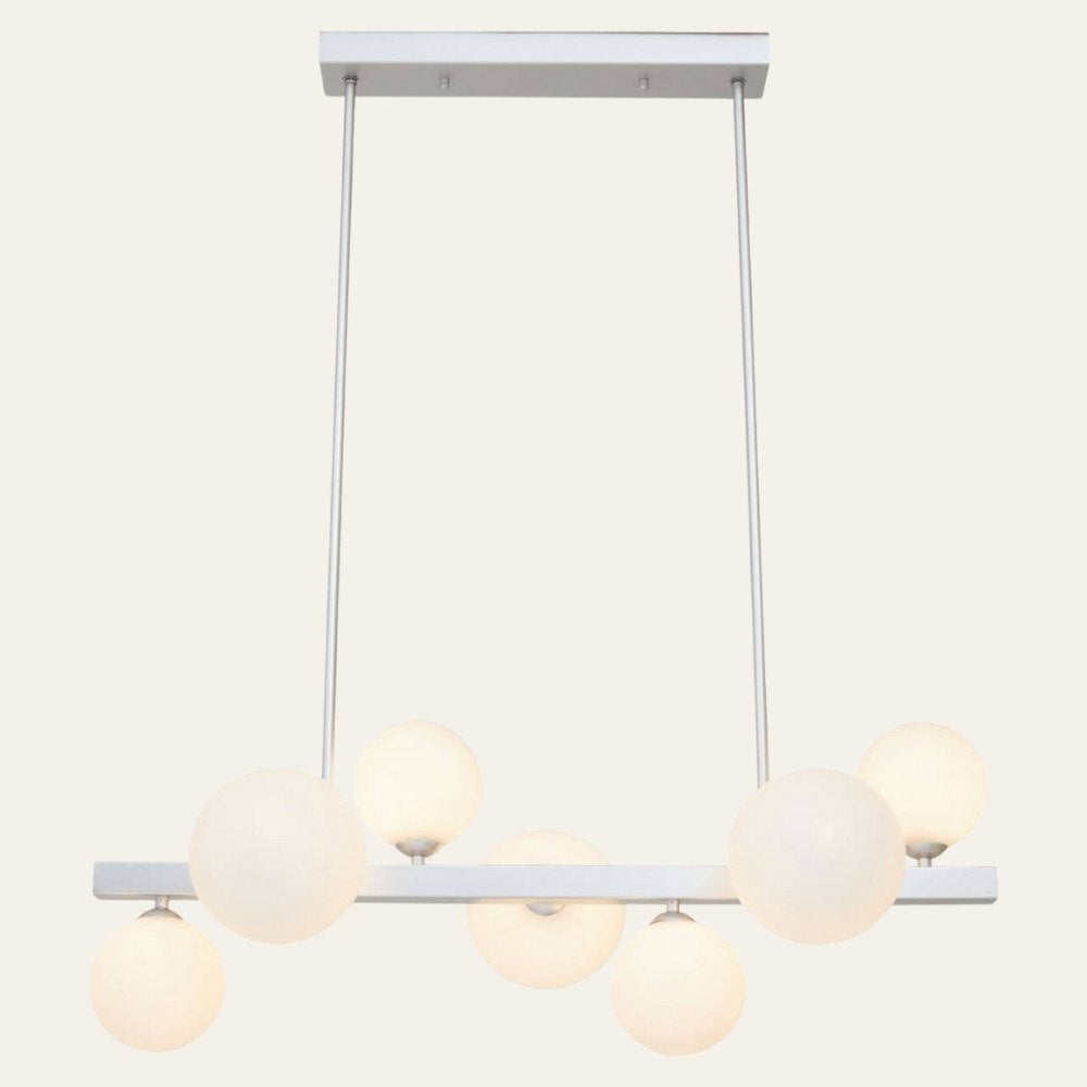 Abira 7 Light Chrome Pendant Lamp