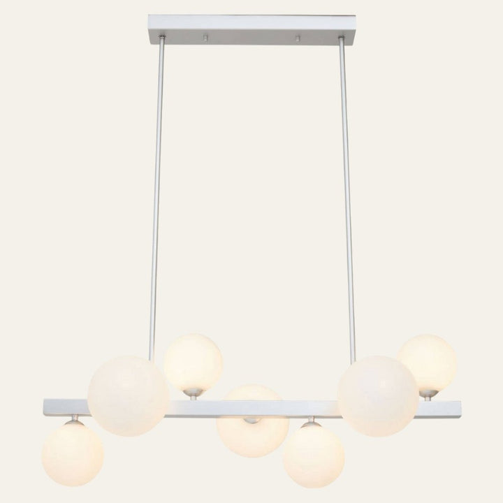 Abira 7 Light Chrome Pendant Lamp