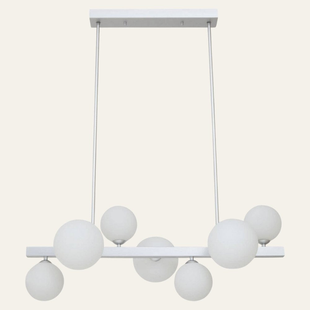 Abira 7 Light Chrome Pendant Lamp