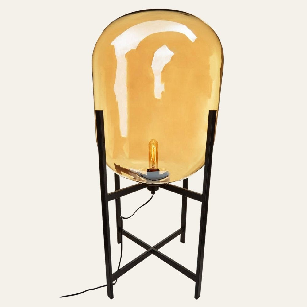 Trieste Champagne Glass Floor Lamp