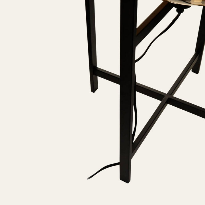 Trieste Champagne Glass Floor Lamp