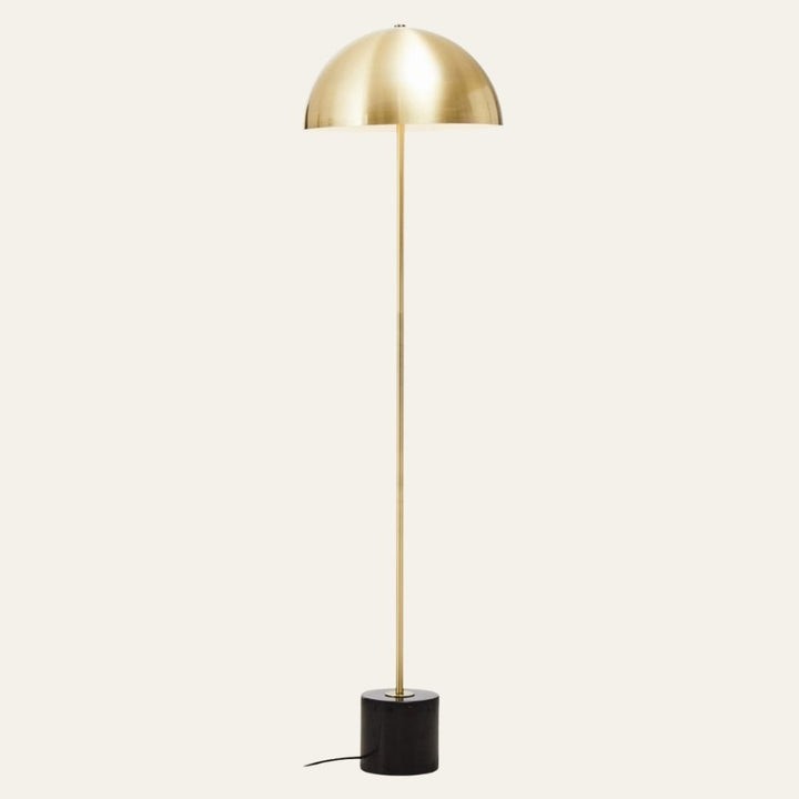 Murdoch Black Marble Base Floor Lamp